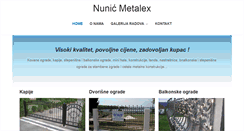 Desktop Screenshot of nunicmetalex.com